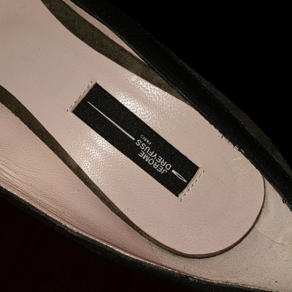 JEROME DREYFUSS lather two  PinPin Pump gray - Picture 9 of 10